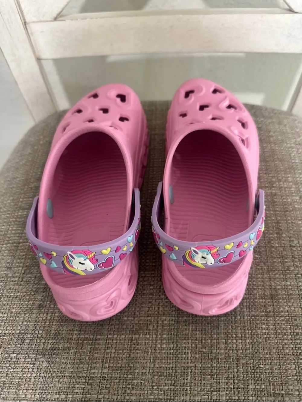 Skechers Kids S Lights - Light Hearted Unicorns & Sunshine Pink